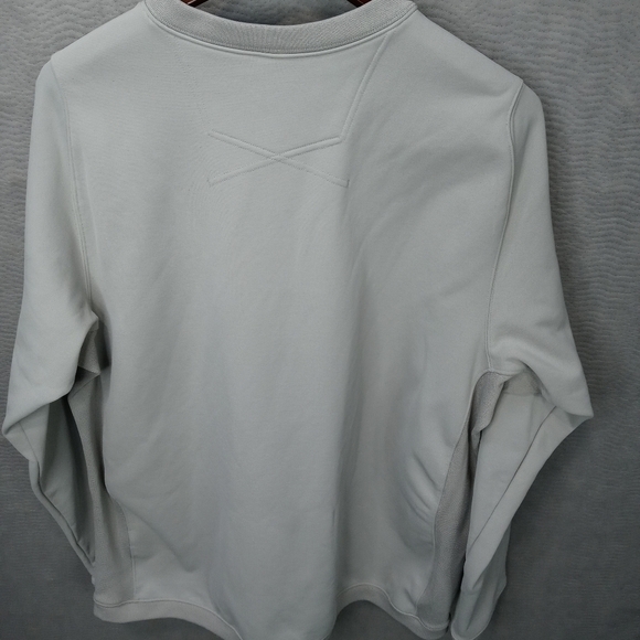 Nike Team LaGrange Football men's gray long sleeve fleece lined pullover sweater - Picture 4 of 5